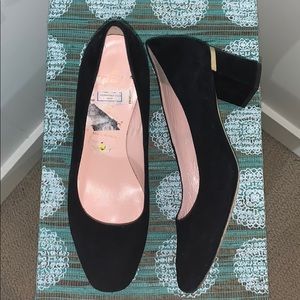 Kate Spade low chunky heel